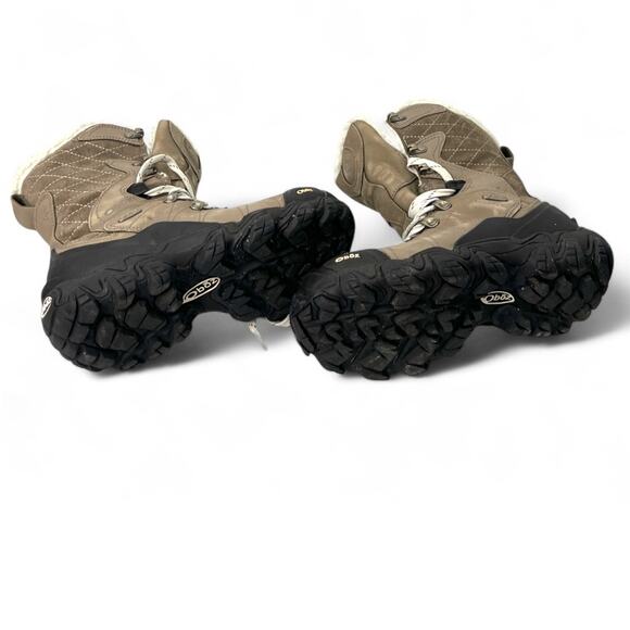 Oboz Women's 6 Bridger 9" Insulated B-DRY Boot Weather Waterproof Sherpa Snow - Picture 3 of 7